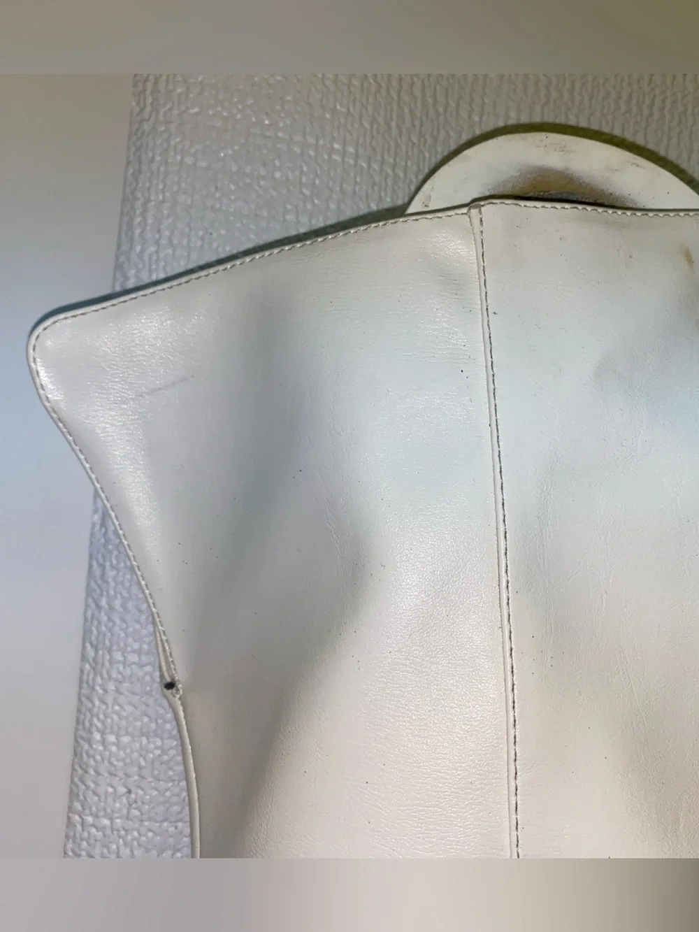 Anne Michelle Tall White High Heel Boots  Size 6